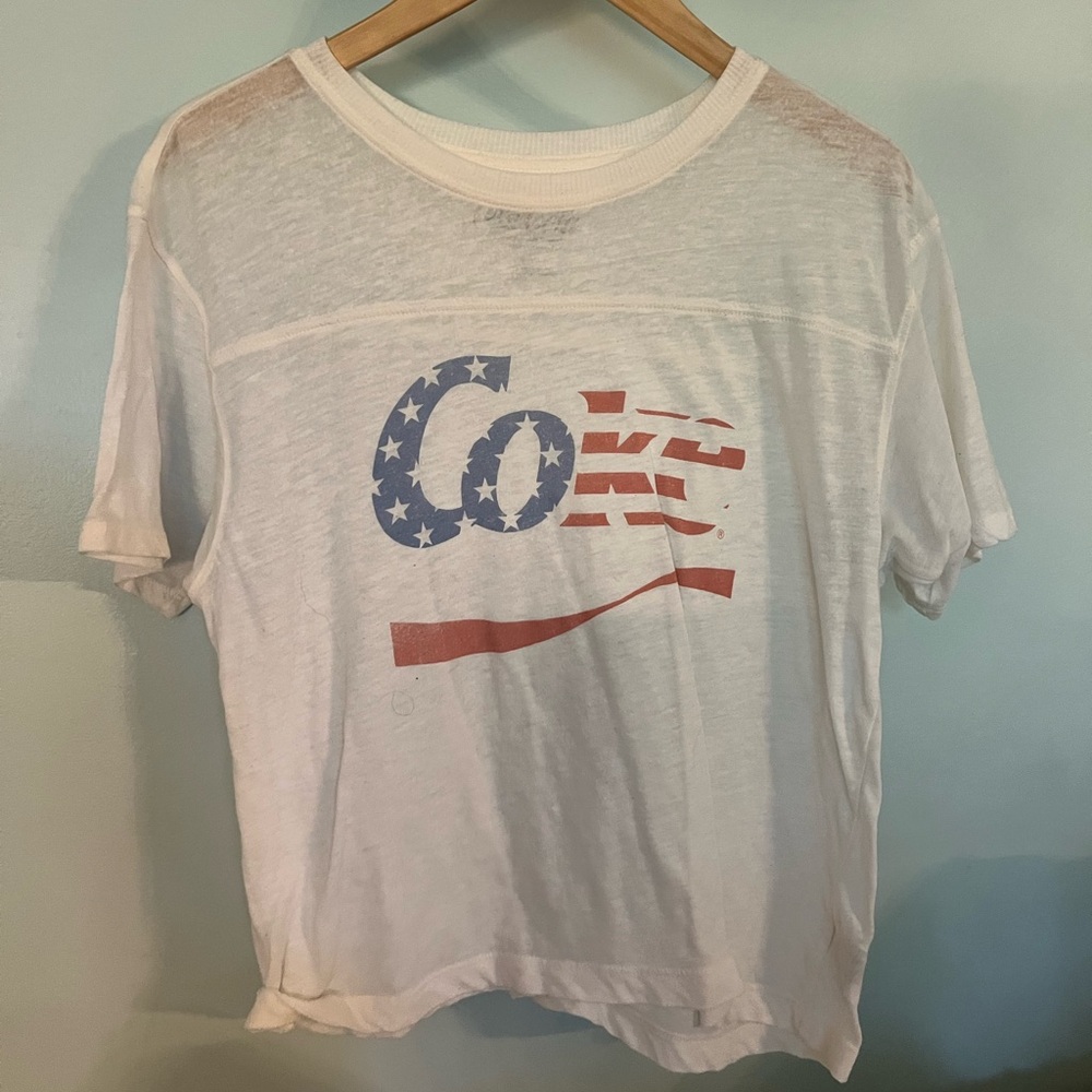 Coca Cola White Tee